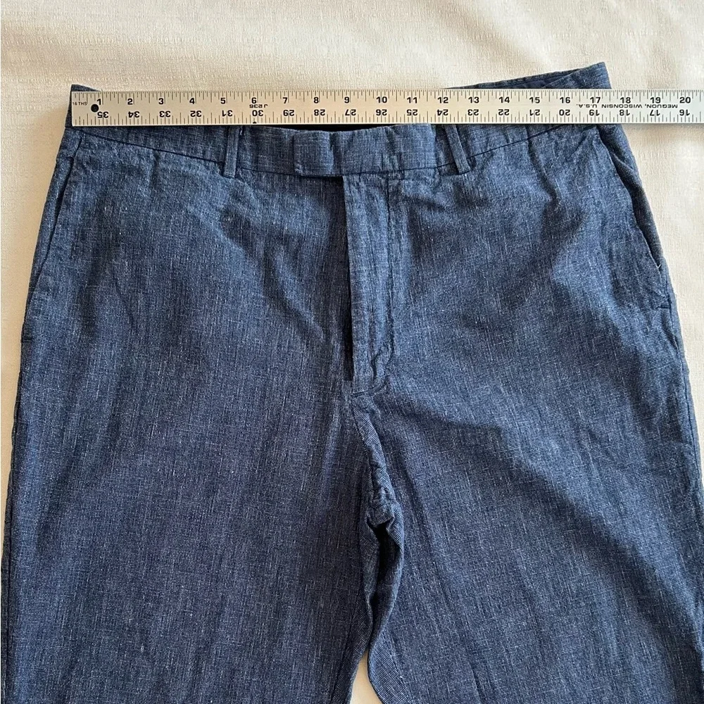 Banana Republic Standard Fit Linen Blend Pants
